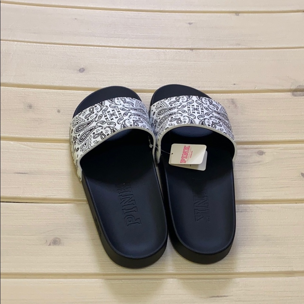 Pink Victoria secret slides NWT